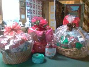 Get your chances to win a gift basket valued at $100 by shopping local this weekend and until Saturday, Dec. 5 when the drawing for winners will be held.