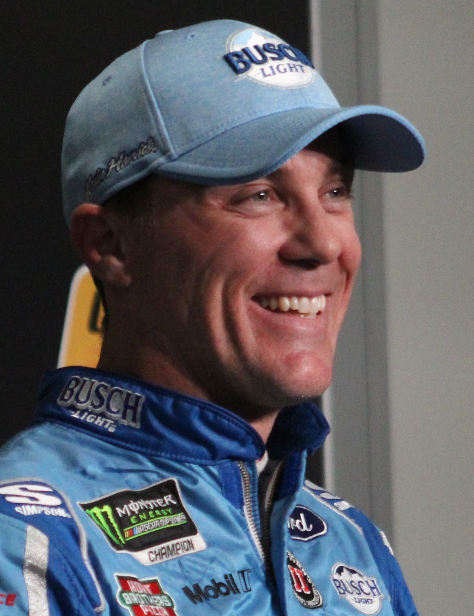 File photo • Wiki Commons With his win Kevin Harvick now leads the overall standings by 17 points over Chase Elliott.