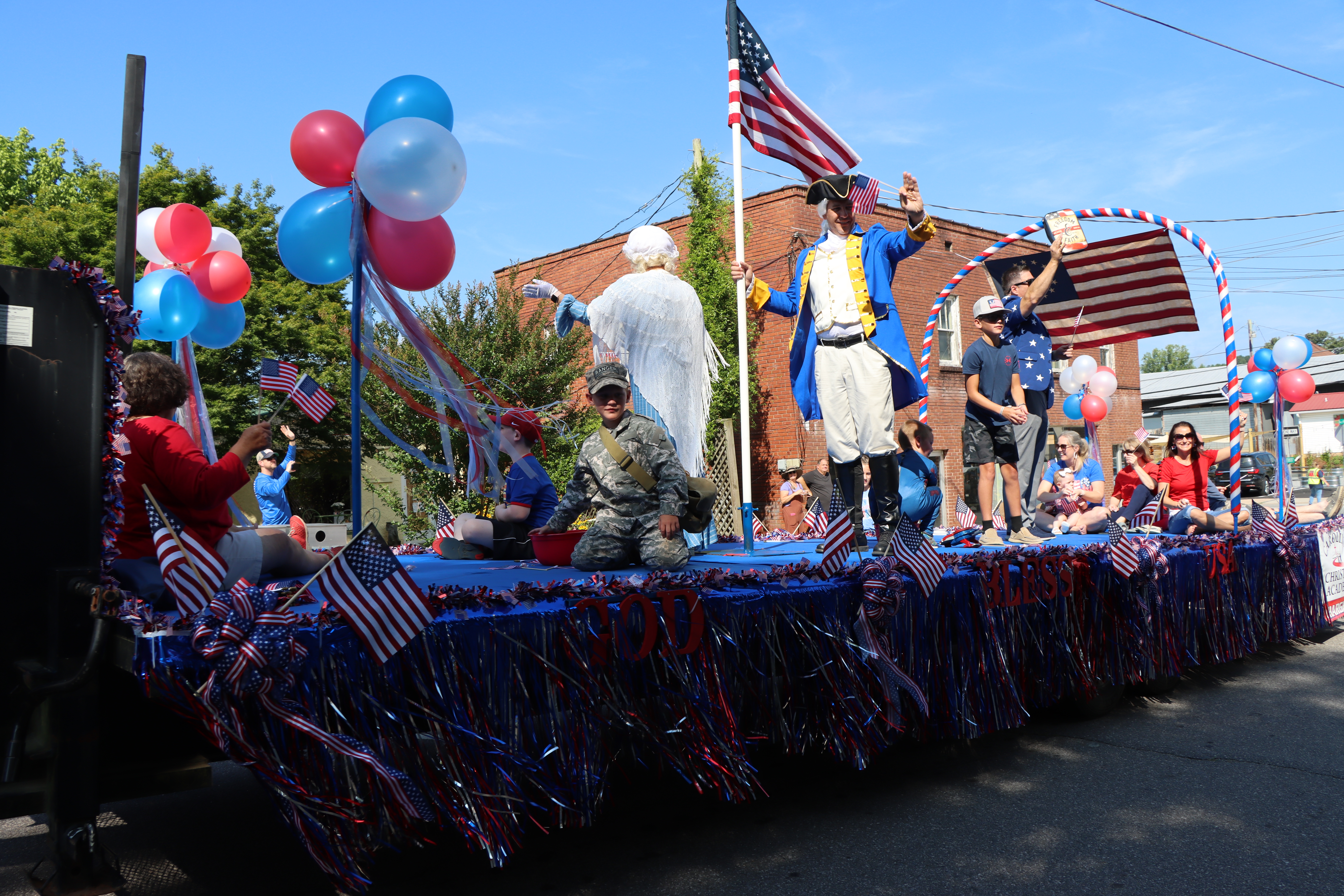 First Free Will Baptist Church float