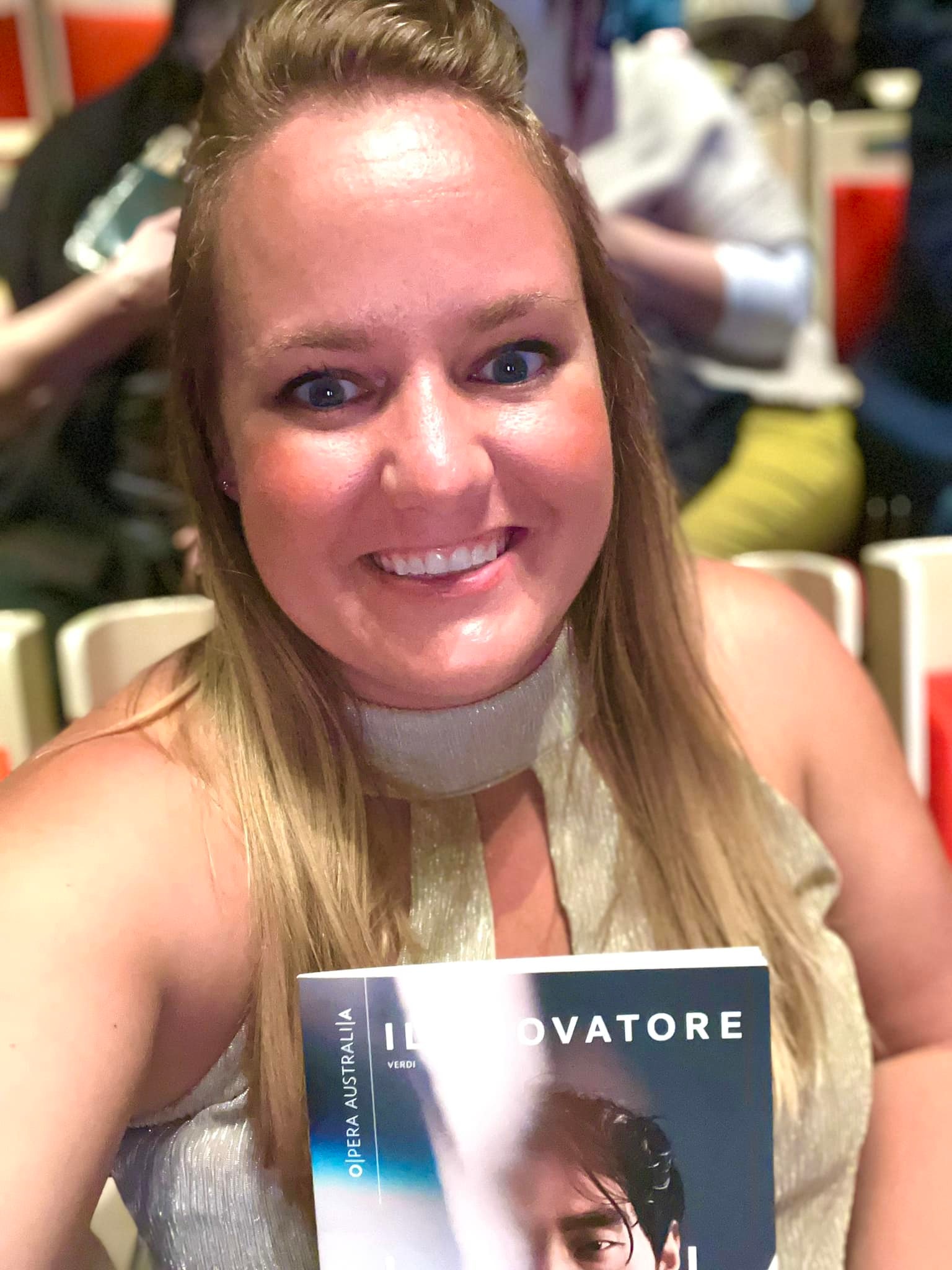 Hayesville Middle School teacher Ginger Scerri enjoyed a show while in Australia as a representative of Go Global NC. She was chosen as Clay County Teacher of the Year to present the school district regionally.  Scerri was also chosen as Clay County Teacher of the Year in 2019.