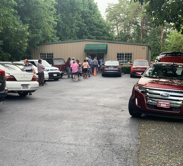 The food pantry is open from 9 a.m. to 12 p.m. every Friday.