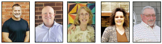Dr. Jason Shook, Robbie Caldwell, Reba Beck, Kelly Crawford and Danny Jones