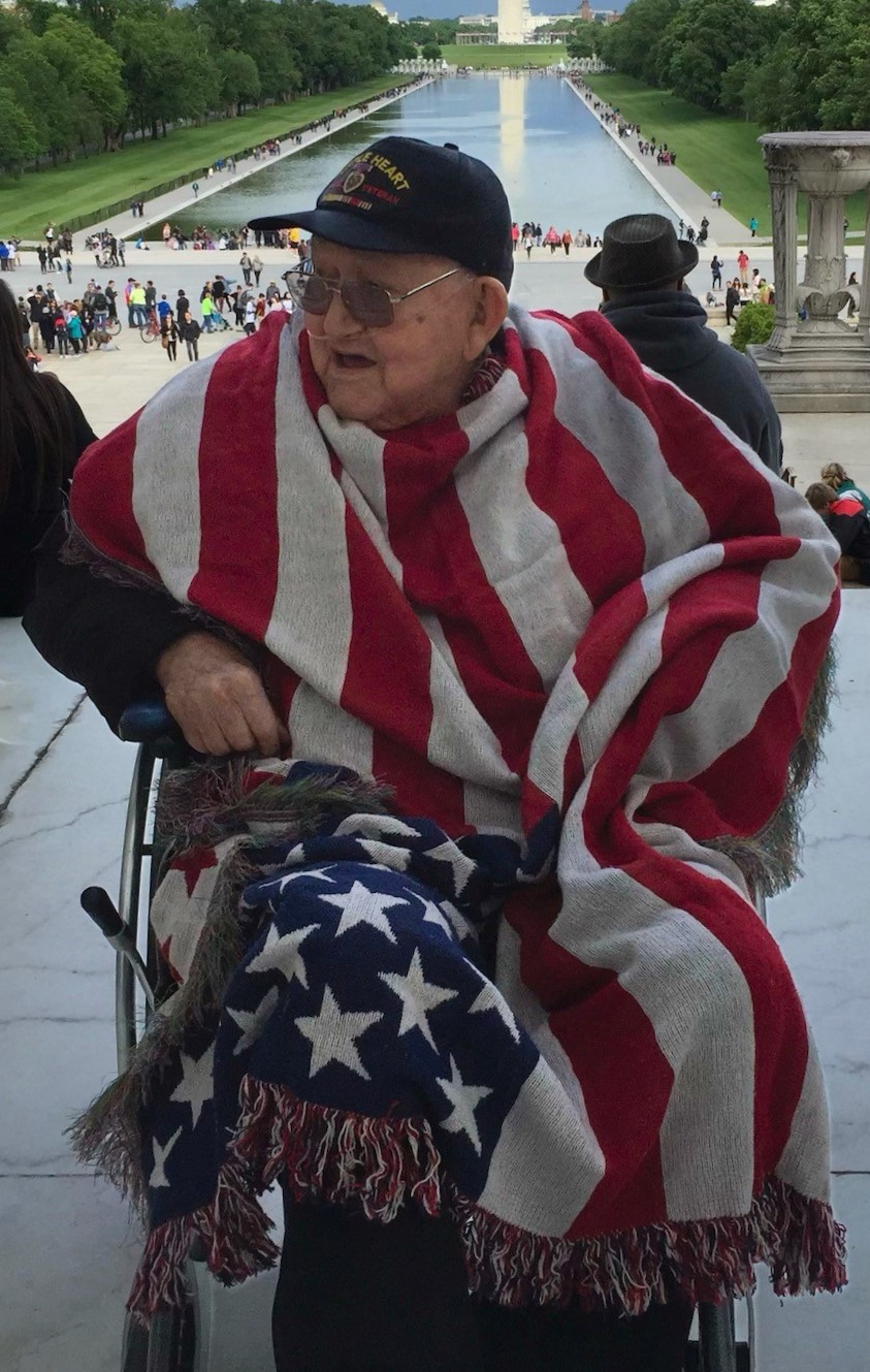 William “Bill" Dailey at his 98th birthday party.