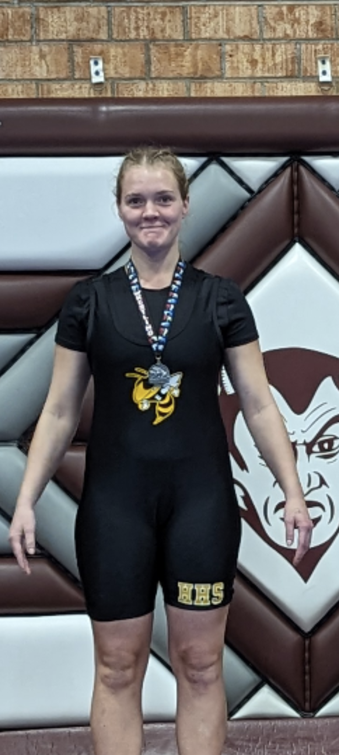 Star Shelton came in second in Swain tournament. 