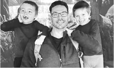 From left, Connor, Clay and Kessler Springer in an undated family photo.