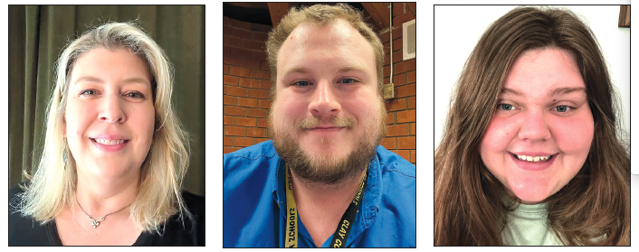 Rachel Rhodes, Logan Thurmond and Paige Elrod