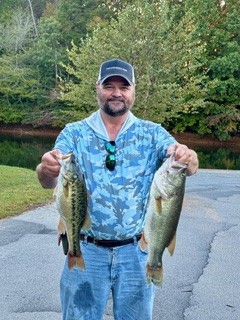 Dean Tucker is first place winner with a five fish limit that weighed 13.71 pounds.