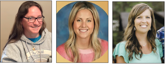 Dawn Ledford, Delaney Smith and Kristin Taylor