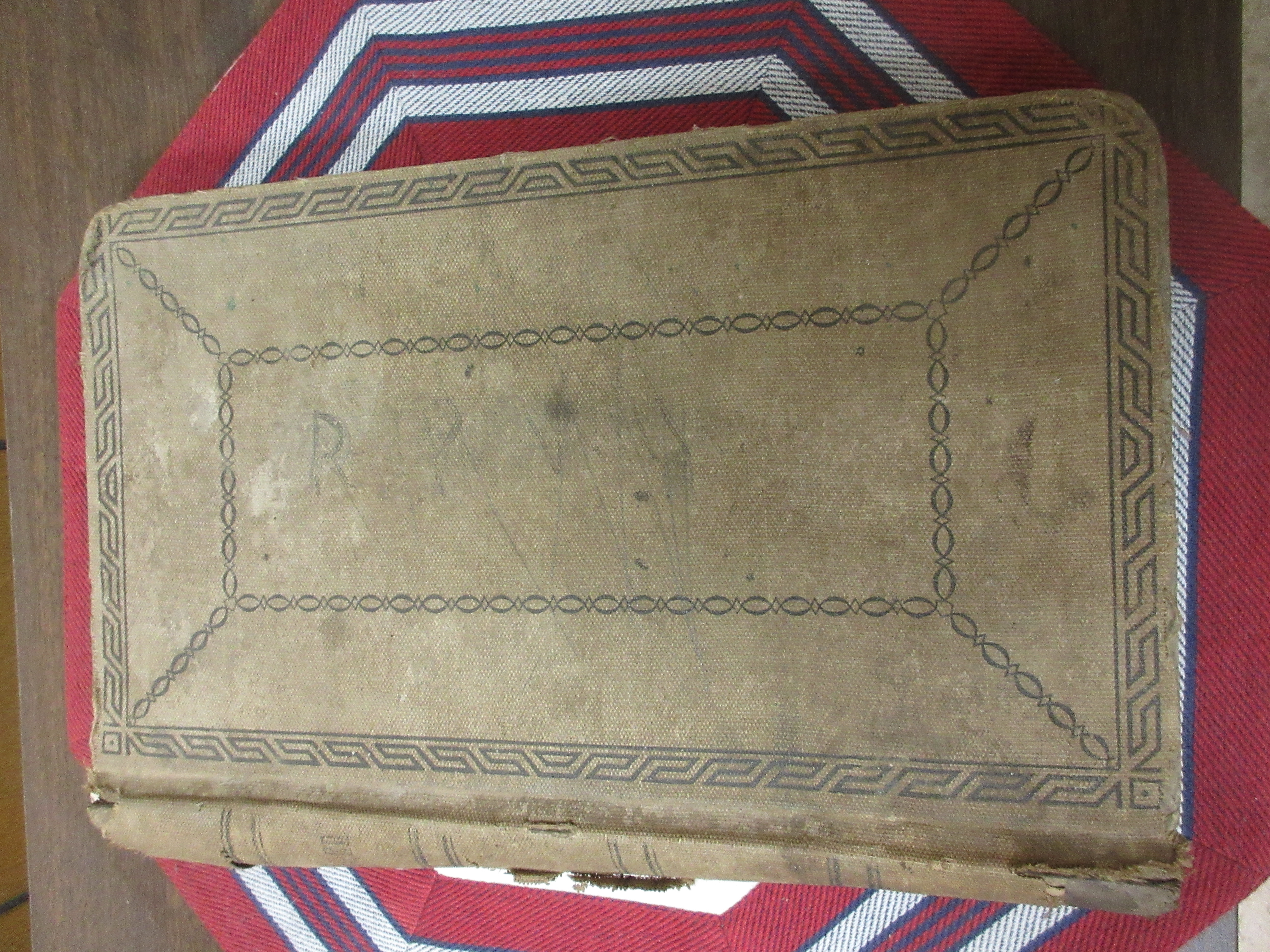 The J.V.A Moore ledger from 1895-1896 is displayed at Babe’s Corner Store. The historical book  shows local family names and their purchases at that time.