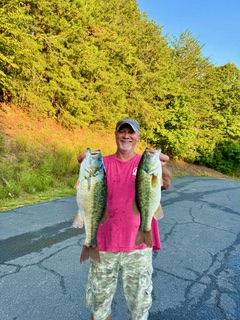 First place winner of the September bass tournament was Luke Morrow.