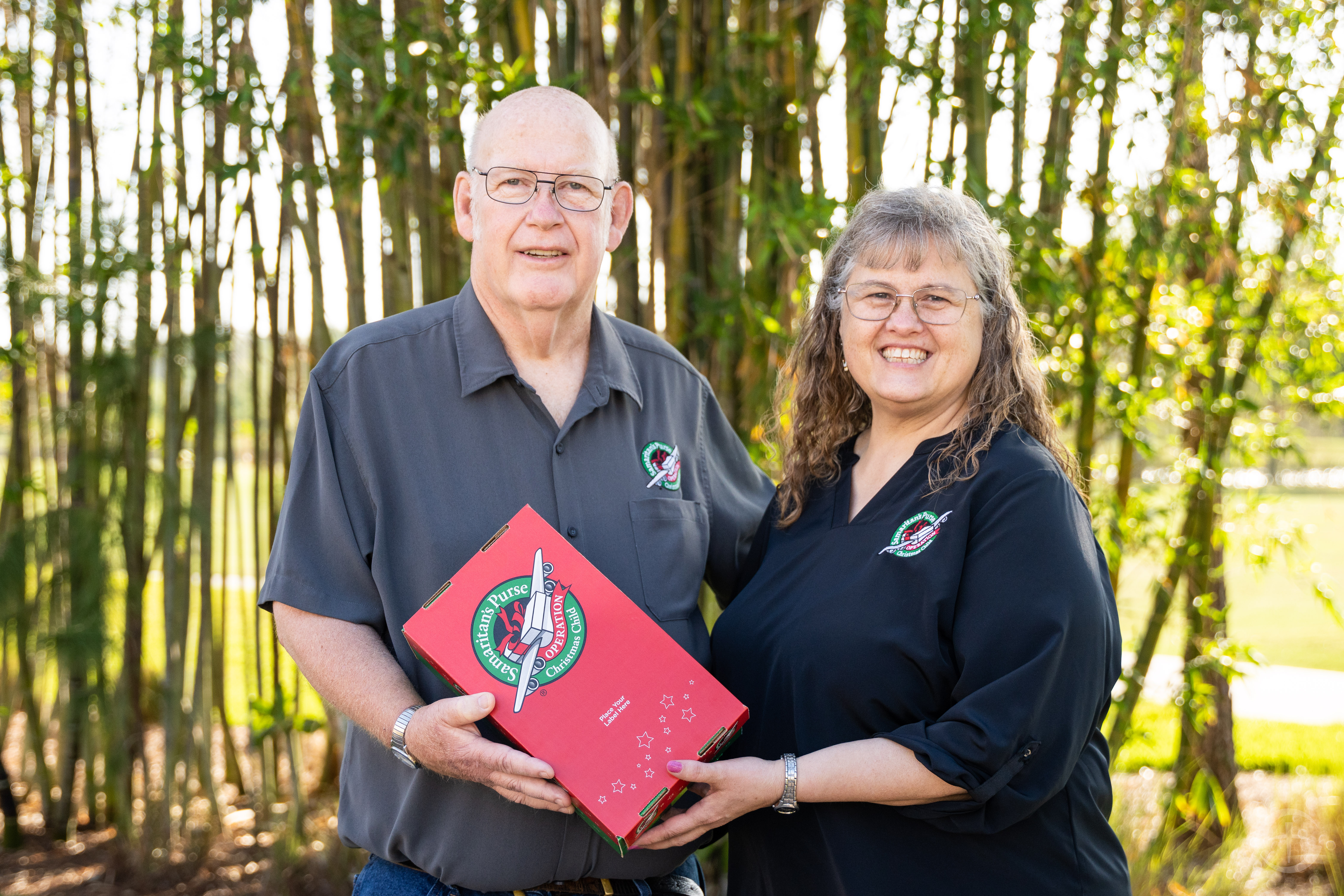 Pastor Mark Brumbelow  and his wife, Cherry