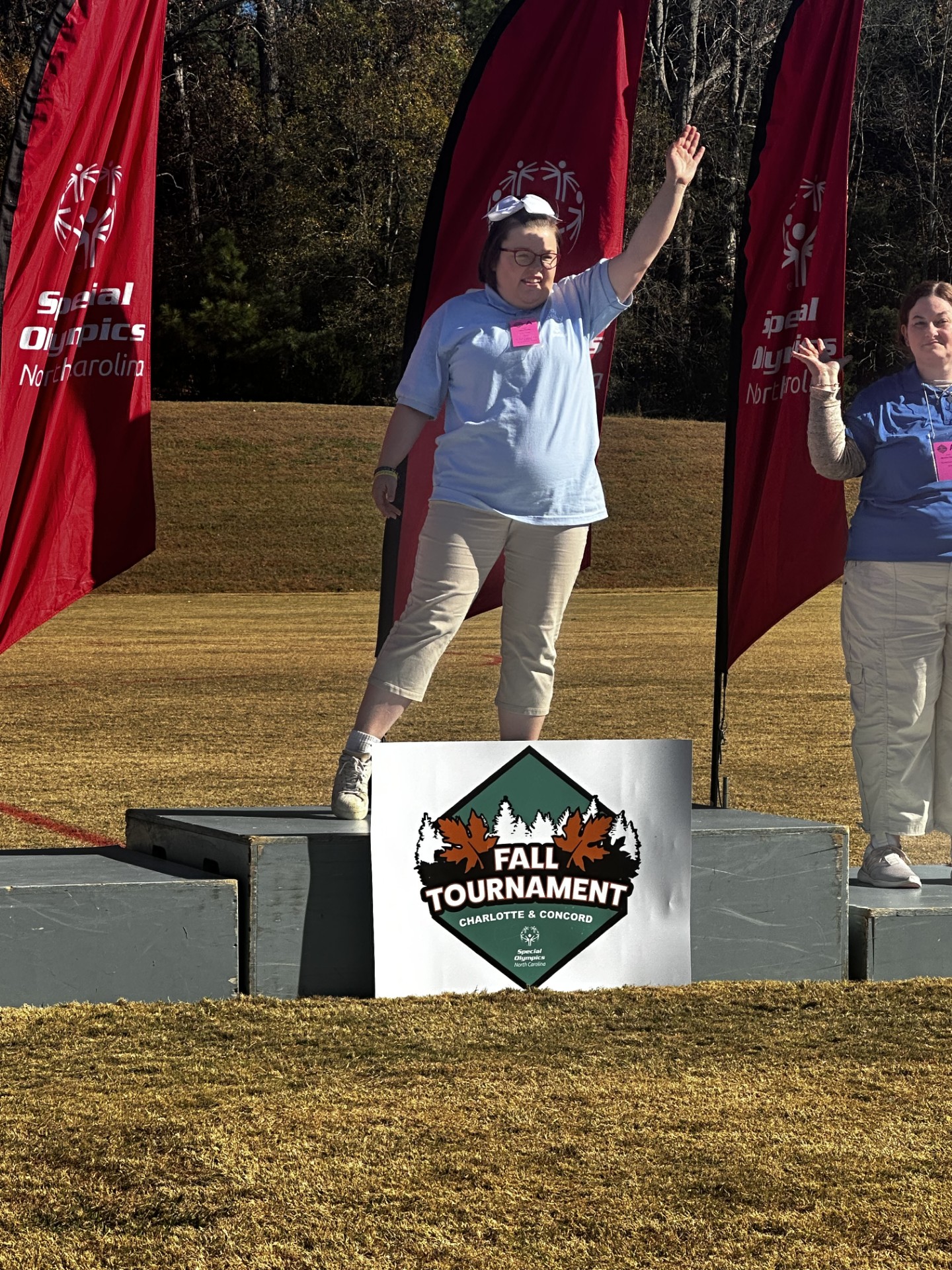Lana Foster wins first place in her division, Gold Metal.
