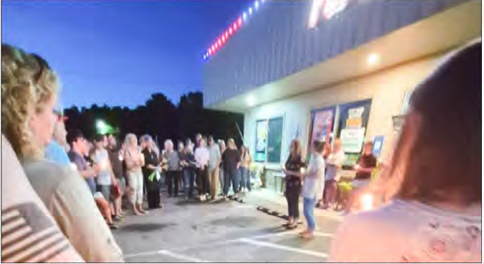 On Saturday, June 13, the community came together to honor Cotton’s memory during a candlelight vigil in Hayesville. It has been reported that more than 150 people attended.