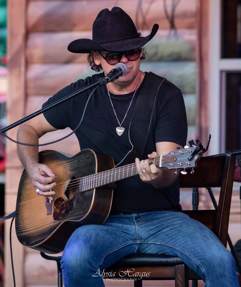 Tommy Townsend, steps on the gazebo stage on the historic Hayesville Square at 7 p.m. Friday, June 19.