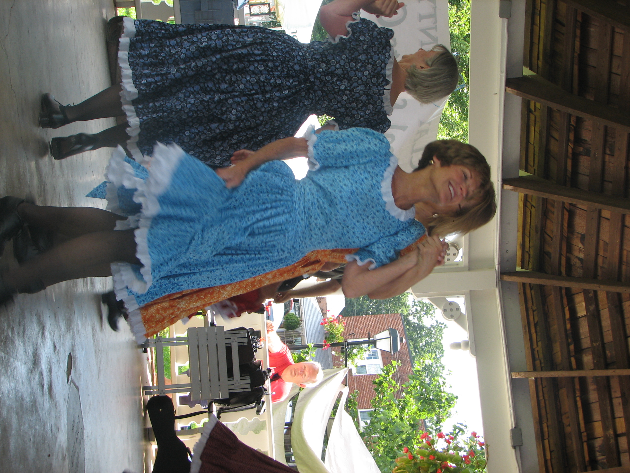 The John C Campbell Folk School dancers put on a clogging show every year to kick off Saturday morning at the Festival. Their dancers range from very young to longtime dancers and will start at 10 a.m. Saturday, July 11. 