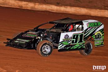 Andrews native Brawley Stillwell stinks up the show with a dominant performance in the Open Wheel Modified feature.