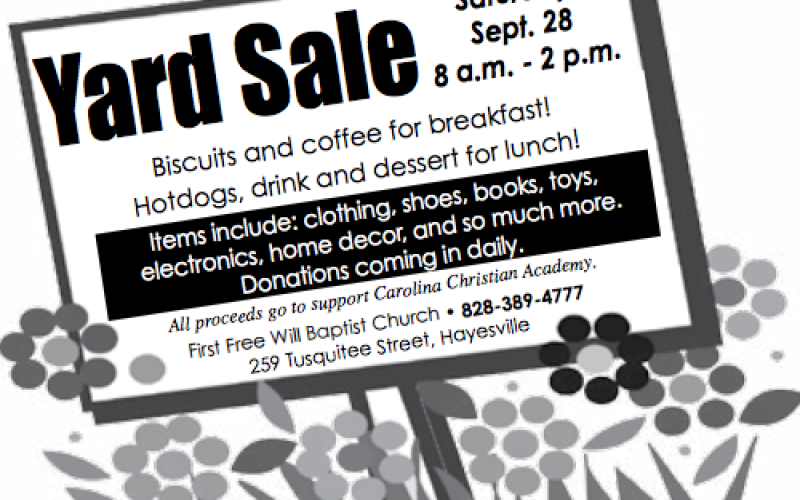 Yard sale
