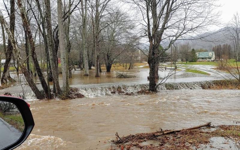 Flooding in Peachtree.