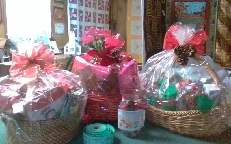Get your chances to win a gift basket valued at $100 by shopping local this weekend and until Saturday, Dec. 5 when the drawing for winners will be held.