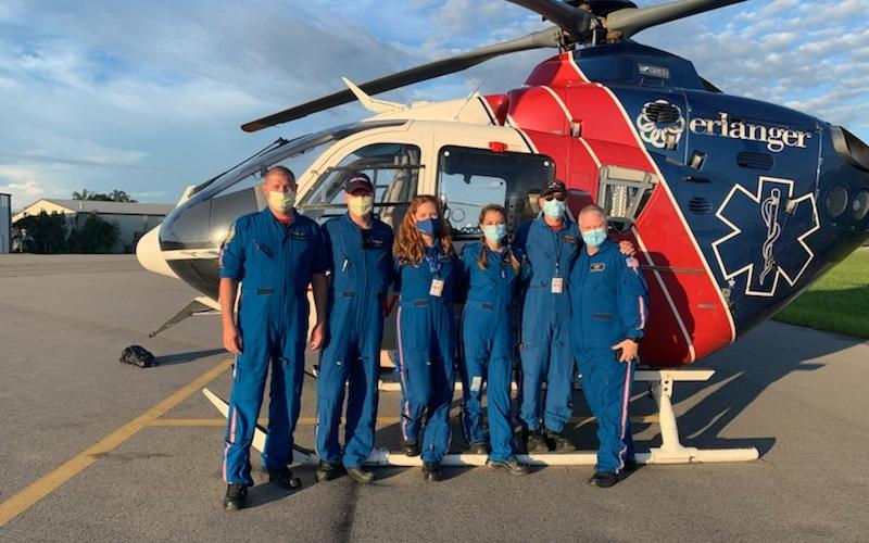 LIFE FORCE Crew Members are deployed to aid in hurricane disaster relief.