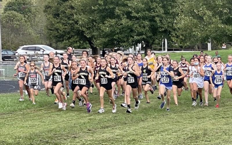 The race is on in Robbinsville where Hayesville swept the event.