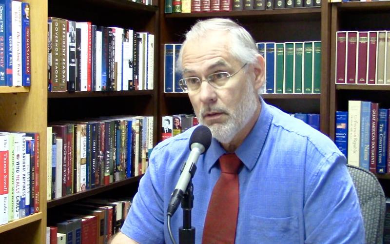 Michael Walden, professor emeritus in economics at North Carolina State University. (Photo by Carolina Journal)