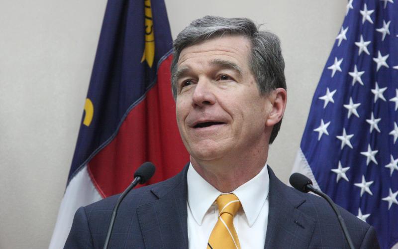 Gov. Roy Cooper (Photo by Maya Reagan, Carolina Journal.)