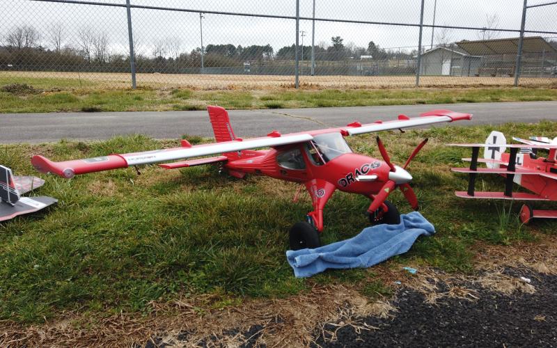(Travis Dockery • Clay County Progress) This RC plane is so realistic, it even has a competent pilot seated behind the controls.