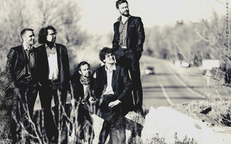 Valentin Meylan • Submitted The French ensemble Djoukil will perform in Brasstown on April 10.