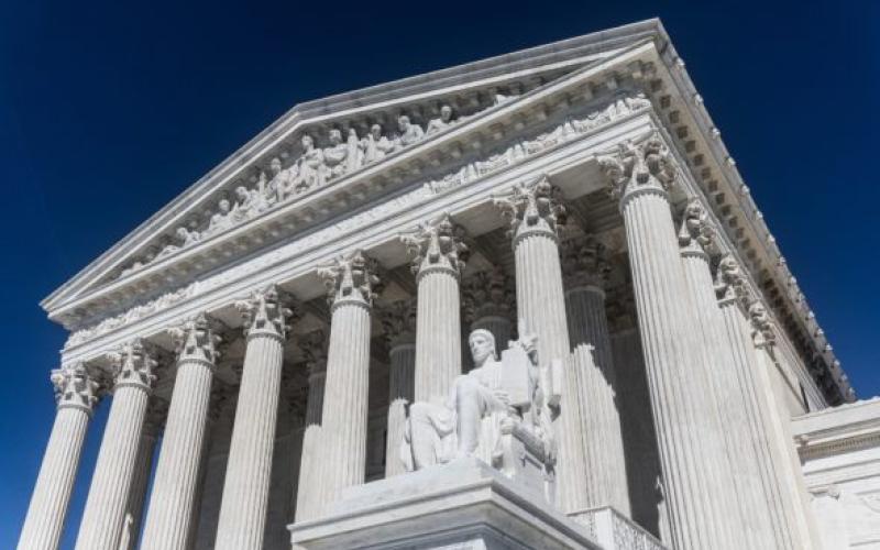 U.S. Supreme Court building. ) File photo from supremecourt.gov)