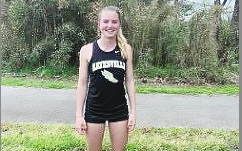 Ava Shook took first place and set a new school record in the high jump, 5-1, and also new school record in the triple jump with 31-7.