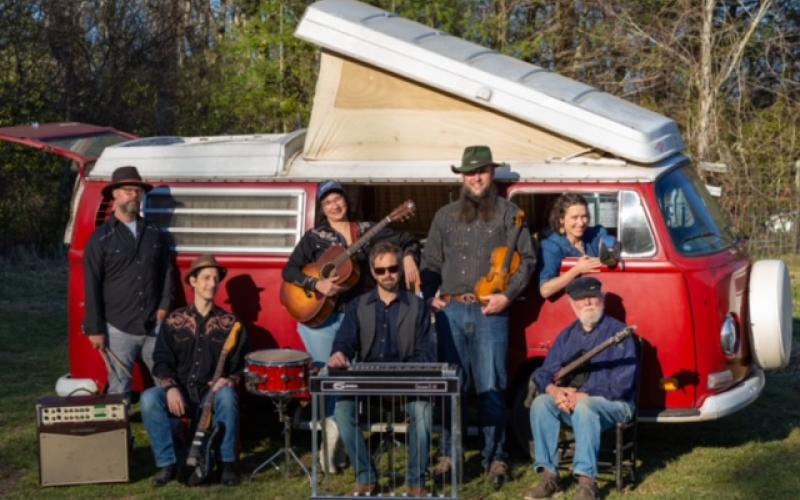 Clay County Communities Revitalization Association Inc. welcomes the “Hello Trouble” band to the Hayesville Square” at 7 p.m. on Friiday, June 23.