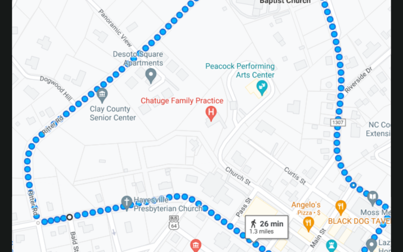 Fourth of July Parade Route