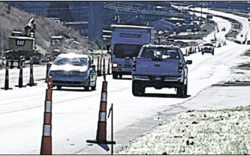Becky Long • Clay County Progress The Highway 69 improvement project began in 2020 and is entering its final phases in the next few months.