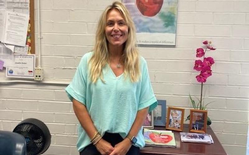 Marcia Barnes • Clay County Progress Clay County School Nutrition Director Jenny Bethel is preparing for the 2024/2025 school year and free lunches for Hayesville students.
