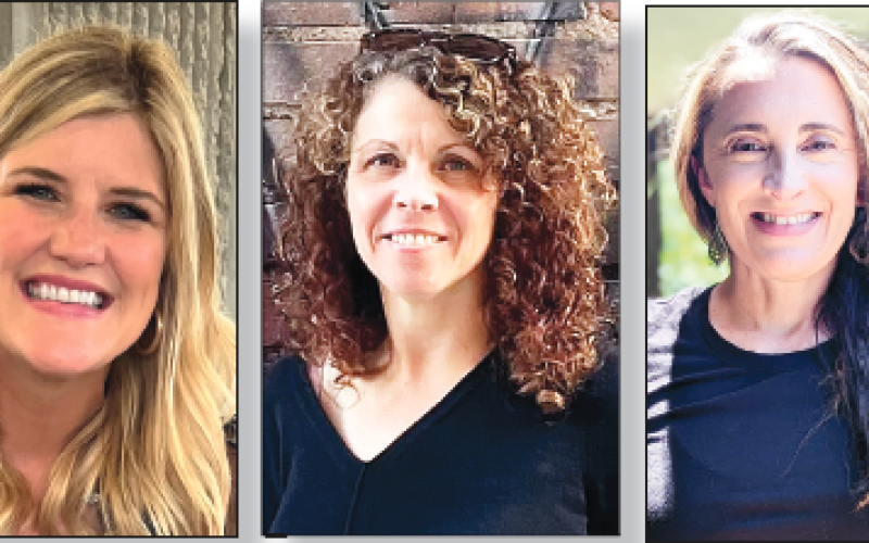 Emily Hensley, Melissa Cheeks and Misty Jeffries