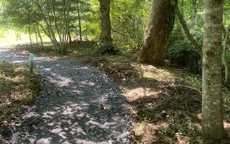 Take a break in the shade and enjoy recent improvements to the Quanassee Path.
