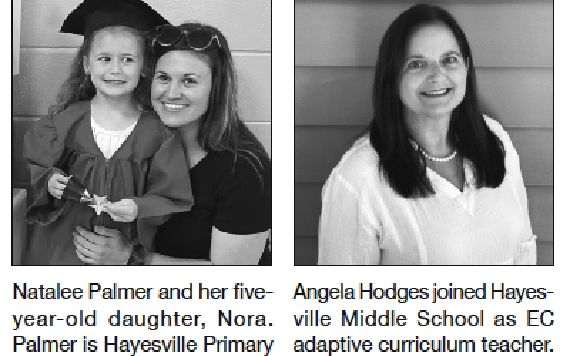 Natalie Palmer and Angela Hodges