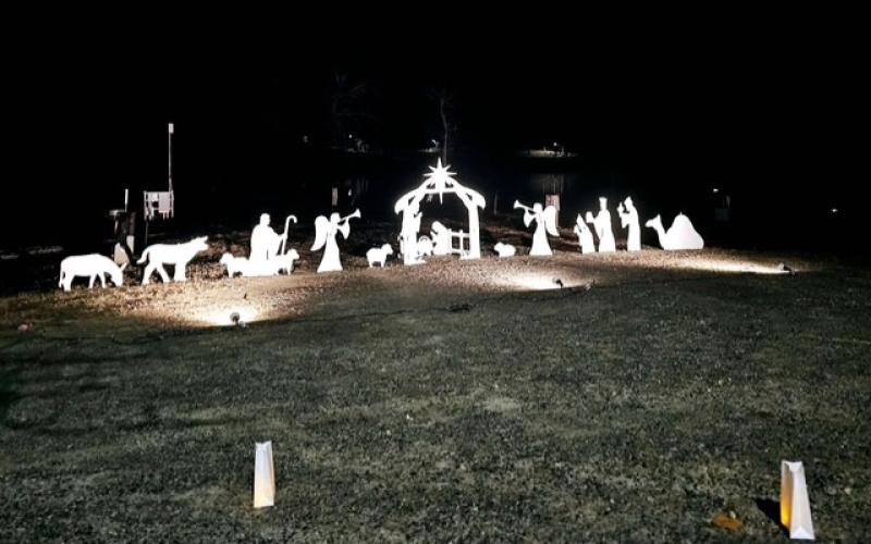 Deby Jo Ferguson • Clay County Progress Driving through the Clay County Recreation Park at Lake Chatuge has taken on a sacred presence with beautiful, lighted traditional Christmas scenes like The Nativity, among others.