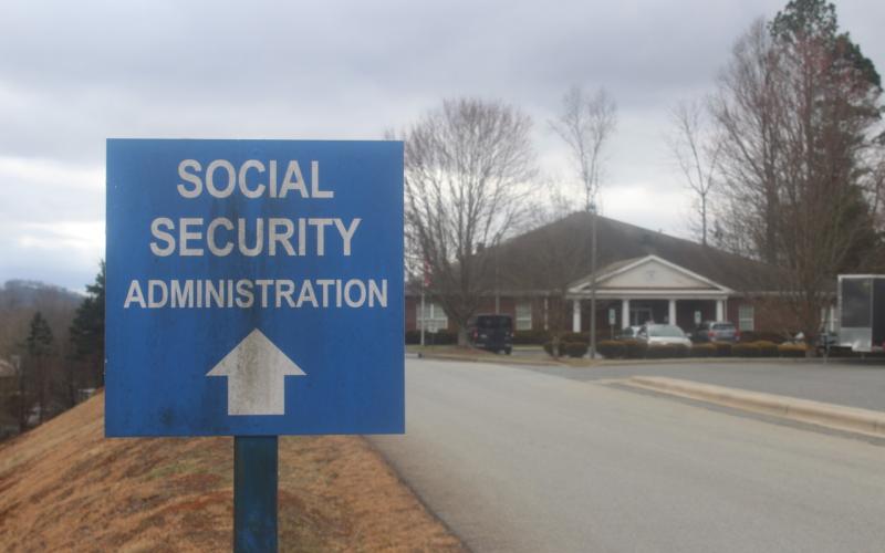 Thomas Sherrill • The Franklin Press The Social Security office off Lakeside Drive in Franklin will not be closing.