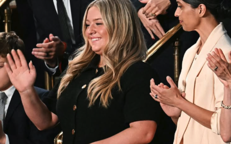 Facebook photo From left, Payton McNabb stands with Second Lady of the United States, Usha Vance at the U.S. Capital Tuesday, March 4. McNabb was recognized by President Donald Trump as he spoke during an address to a joint session of Congress.