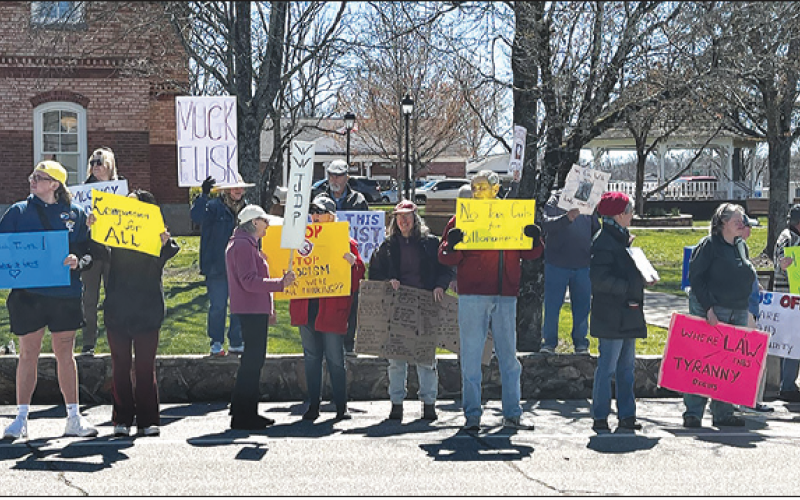 Peaceful protest