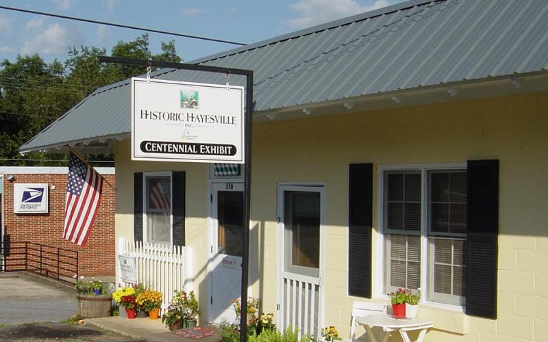 The HHI Centennial Exhibit Building housed various offices from the 1960s to 2013 when it became headquarters for local participation in the North Carolina Department of Commerce  Small Town Main Street program.