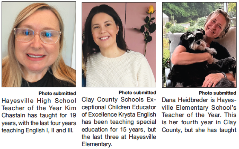 Teachers of the year