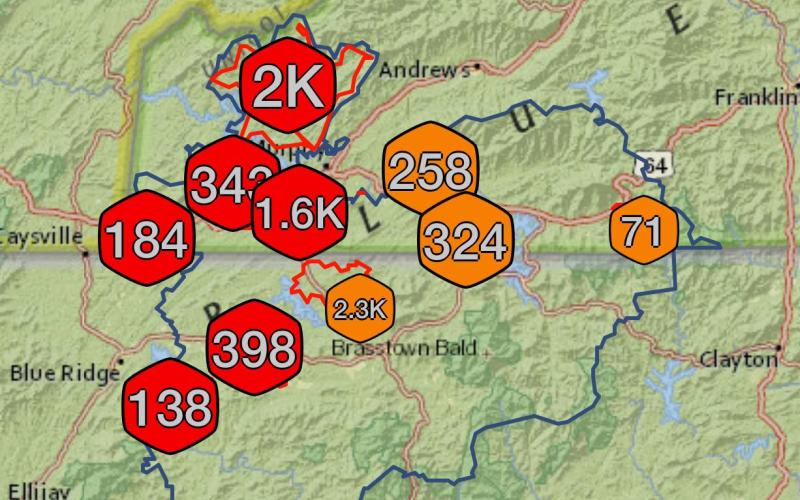 BRMEMC Outage Map