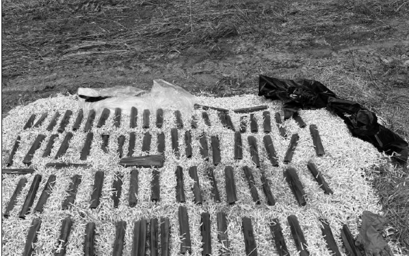 New property owners discovered dynamite that had likely been stored in an old tractor trailer for many years. Law enforcement destroyed it at a remote location.