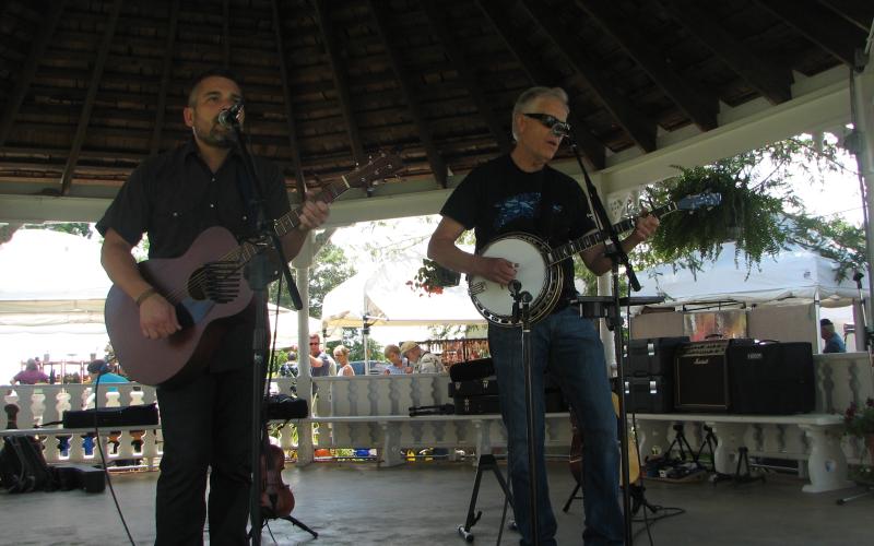 Lorrie Ross• Clay County Progress Popular local musicians Rob Tiger and Wyatt Espalin will perform on the Festival on the Square stage.