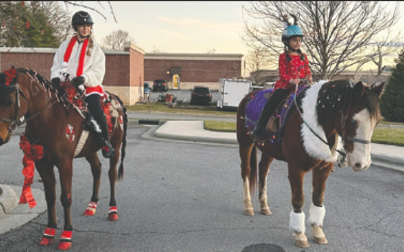 A tie for Best of Horse was presented to Caitlind Webb and Alex England.