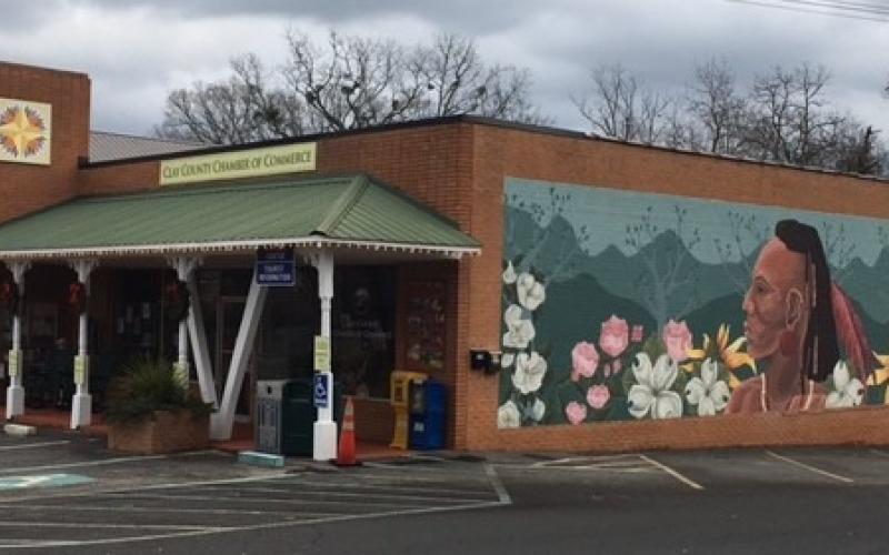 Chamber photo contributed The Clay County Chamber of Commerce started in 1989. They moved to the present location at 96 Sanderson St. six years ago. It is just down from the Hayesville Post Office at the corner of the Hayesville Square.