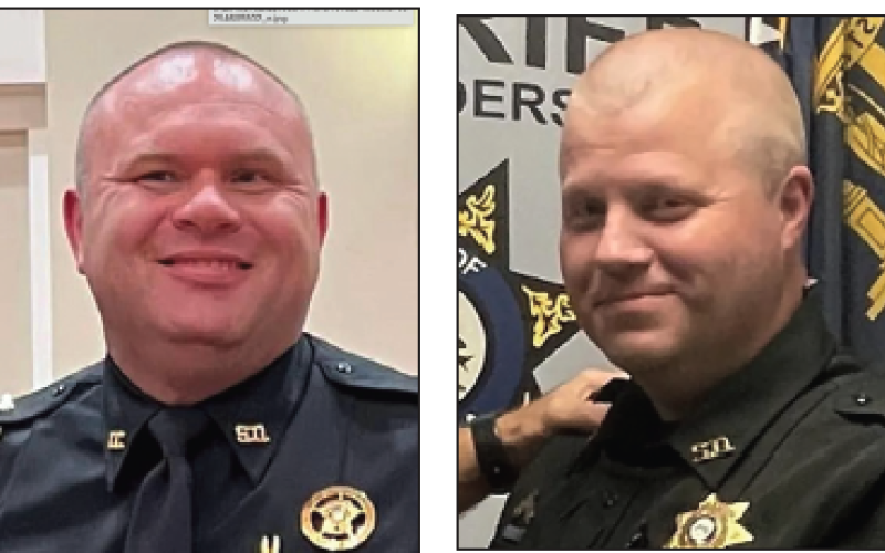 Major Johnny McCoy and Sgt. Andrew Glass